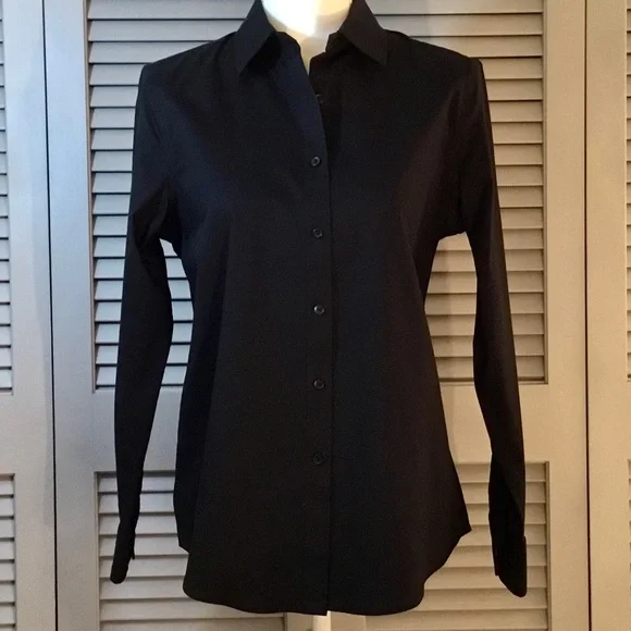 Jones New York Signature Easy Care Button Down Shirt - Picture 2 of 11